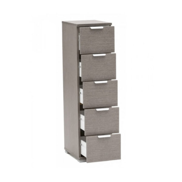 CASSETTIERA STRETTA ROBUSCHI GRIGIA