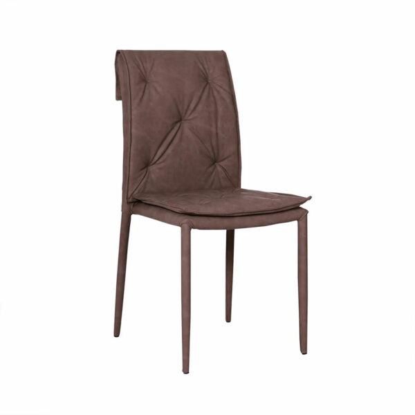 SEDIA ECOPELLE NEWMIXI MARRONE1