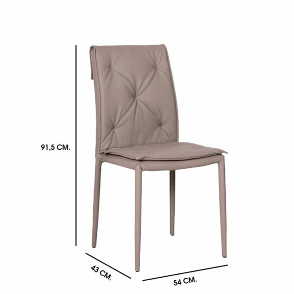 SEDIA ECOPELLE NEWMIXI TORTORA5