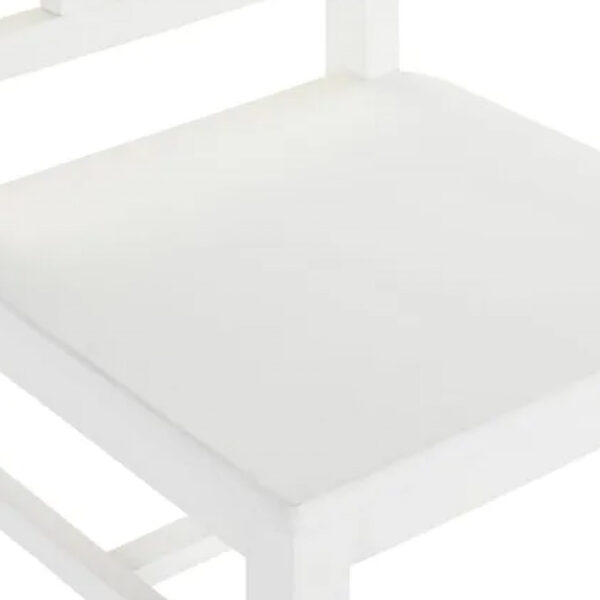 SEDIA LEGNO COUNTRY BIANCO