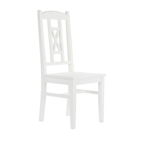 SEDIA LEGNO COUNTRY BIANCO1