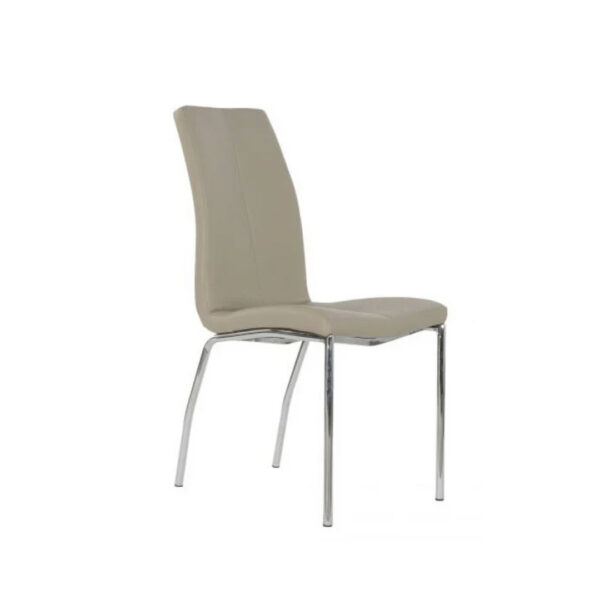 SEDIA SIMILPELLE MODERNA BEIGE1