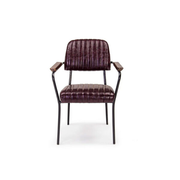 SEDIA VINTAGE NELLY BORDEAUX1