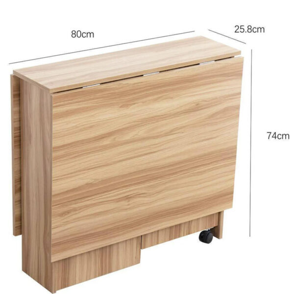 TAVOLO CUCINA RICHIUDIBILE ROVERE3
