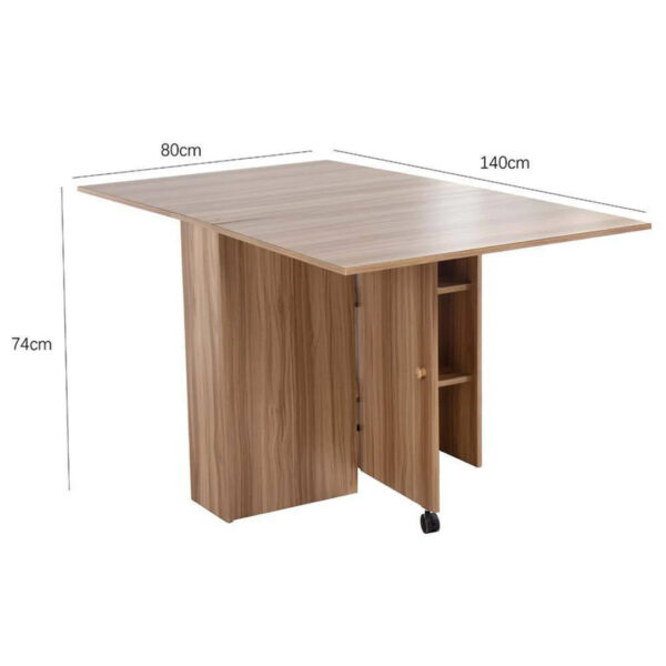 TAVOLO CUCINA RICHIUDIBILE ROVERE4