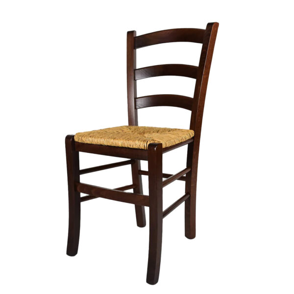 sedia legno rustica noce1