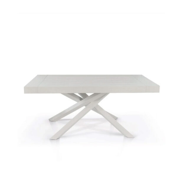 tavolo allungabile Artemide bianco1