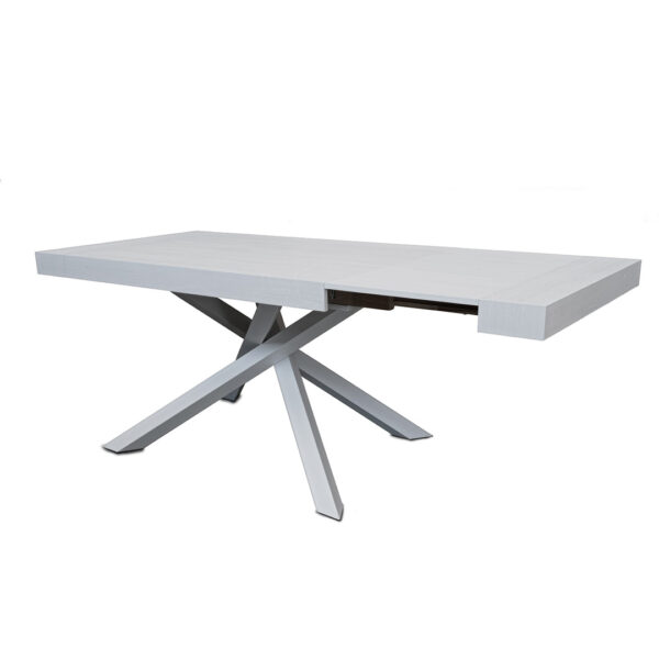 tavolo allungabile Artemide bianco2