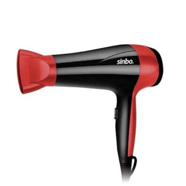 ASCIUGACAPELLI 2200W SINBO NERO:ROSSO