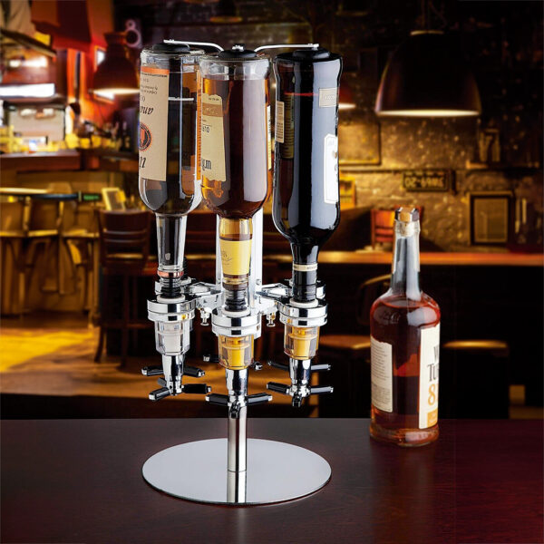 PORTABOTTIGLIE SPILLATORE CON DISPENSER