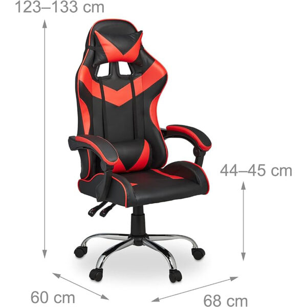 SEDIA GAMING NERA-ROSSA3