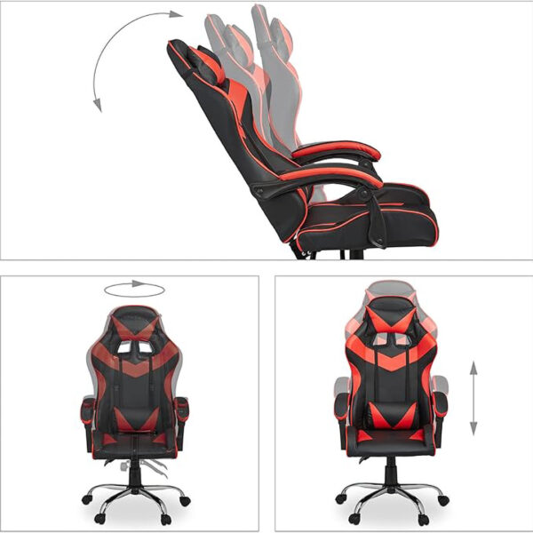 SEDIA GAMING NERA-ROSSA4