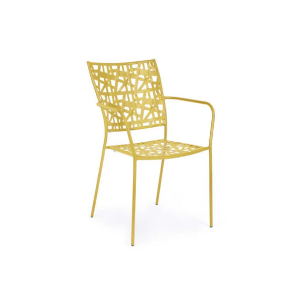 SEDIA IMPILABILE FOREST GIALLA