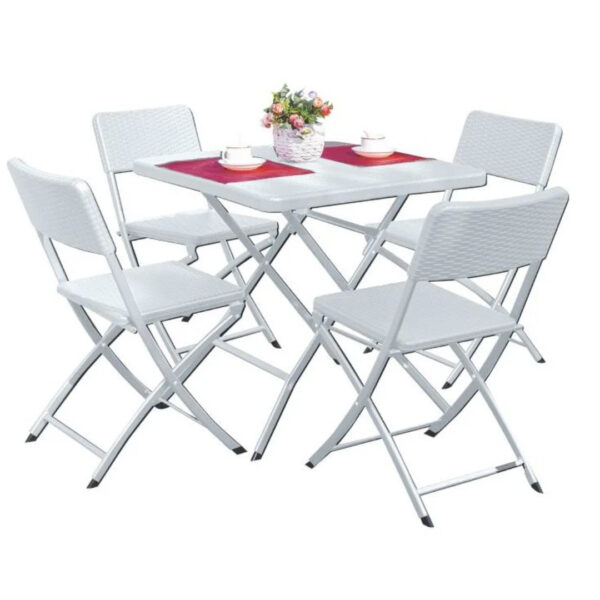 SET 2 RICHIUDIBILE RATTAN BIANCO
