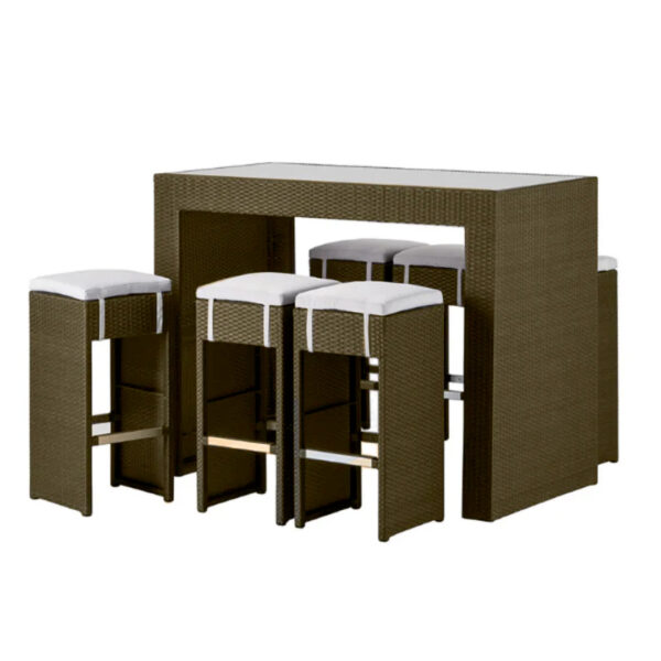 SET APERITIVO GIARDINO RATTAN