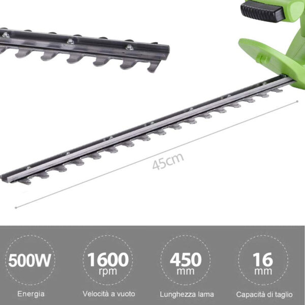 TAGLIASIEPI ELETTRICO 500W BAKAY3