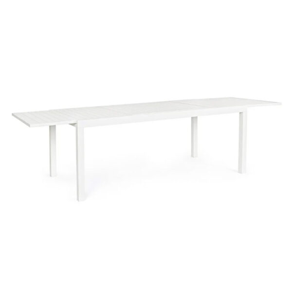 TAVOLO ALLUNGABILE HILDE BIANCO 300CM-2