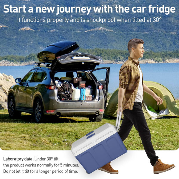 FRIGORIFERO PORTATILE 40L GRIGIO2