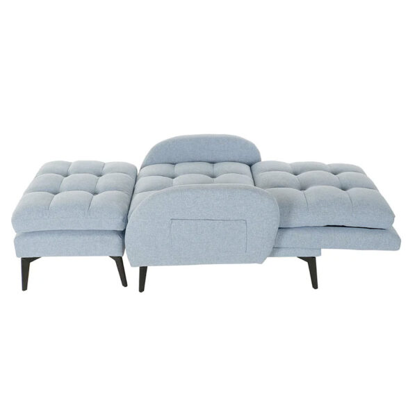 POLTRONA RECLINABILE POUF CELESTE2