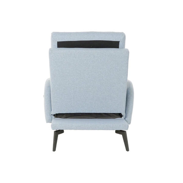 POLTRONA RECLINABILE POUF CELESTE3