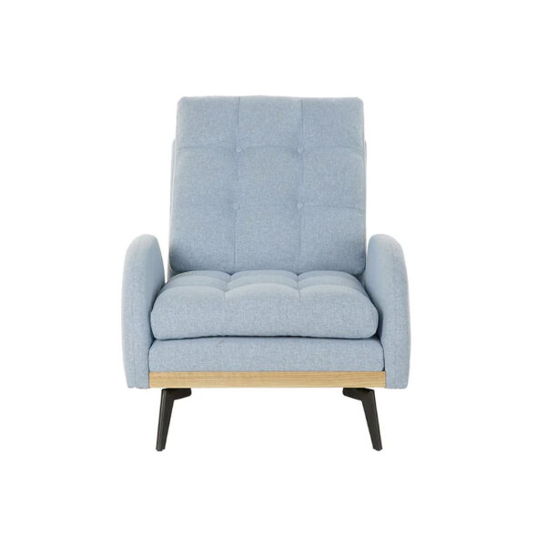 POLTRONA RECLINABILE POUF CELESTE4