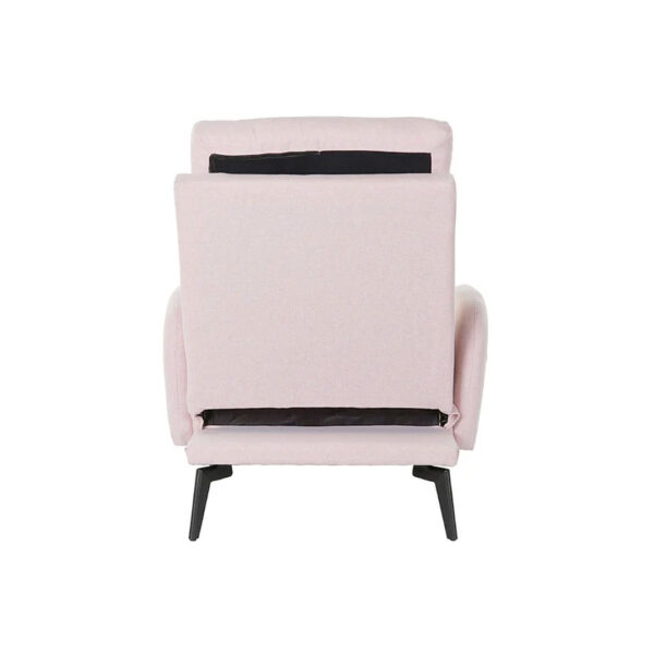 POLTRONA RECLINABILE POUF ROSA2