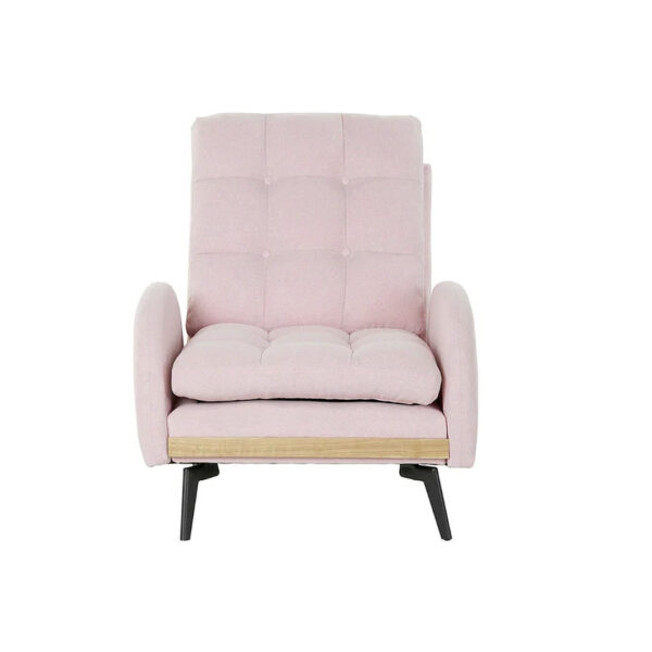 POLTRONA RECLINABILE POUF ROSA3