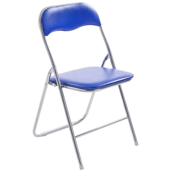 SEDIA PIEGHEVOLE PVC BLU2